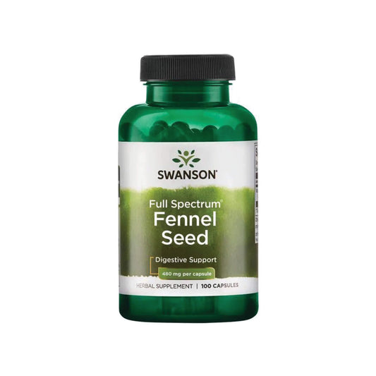 Swanson, Full Spectrum Fennel Seed, 480 mg - 100 Capsules