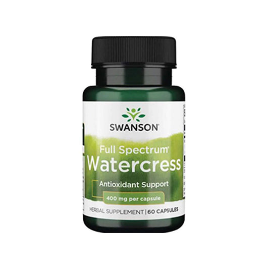 Swanson, Full Spectrum Watercress, 400 mg - 60 Capsules