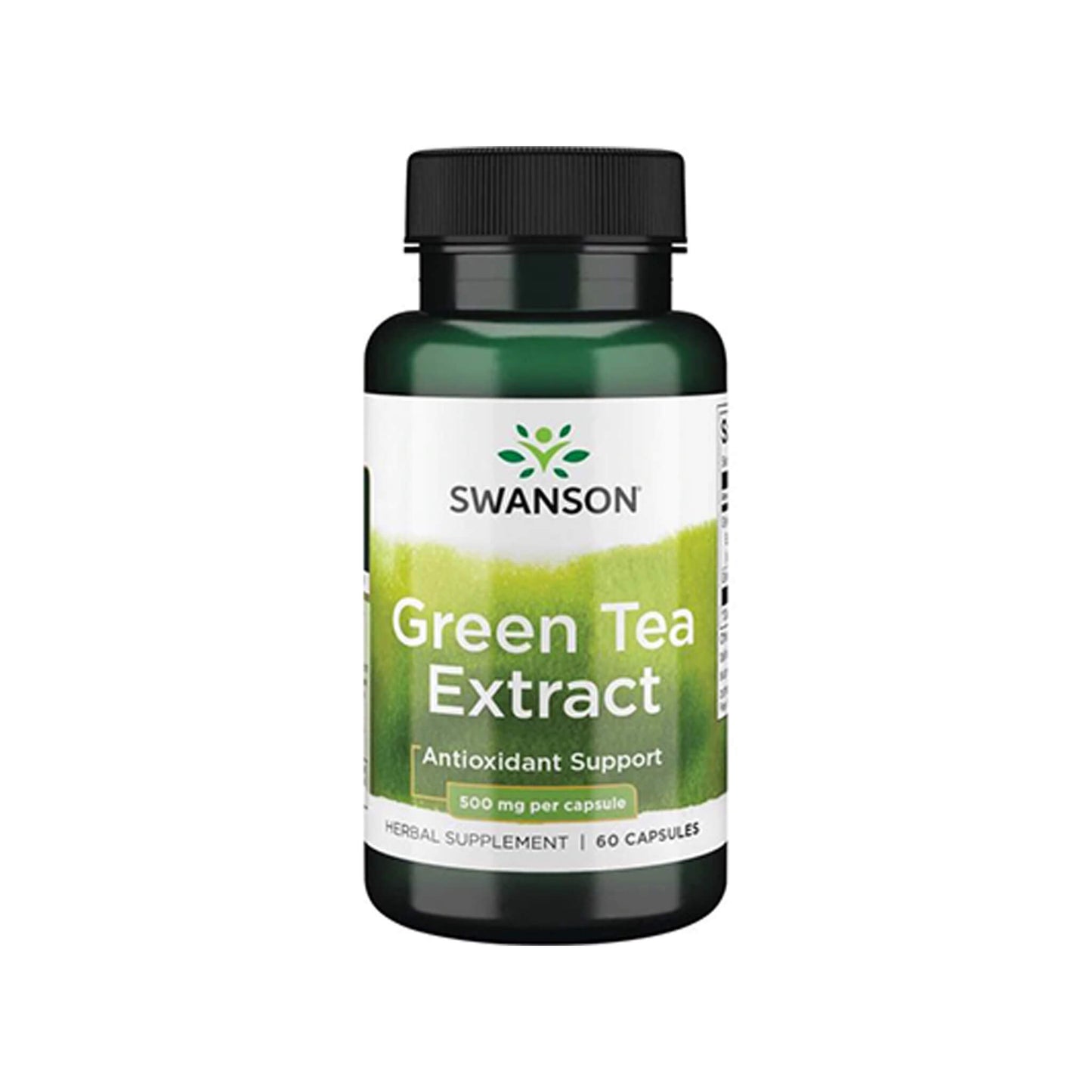 Swanson, Green Tea Extract, 500 mg - 60 Capsules