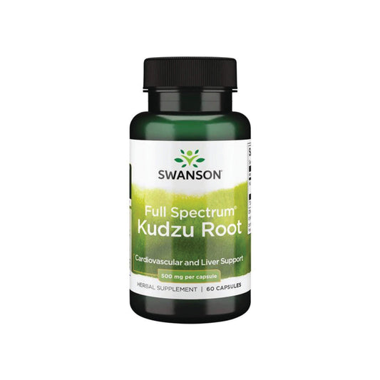 Swanson Full Spectrum Kudzu Root, 500mg - 60 Capsules