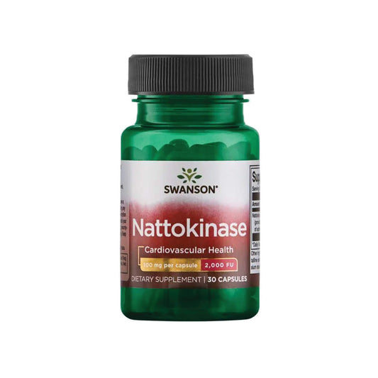 Swanson, Nattokinase, 100mg - 30 caps