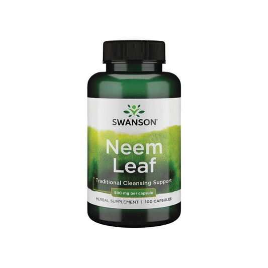 Swanson, Neem Leaf, 500 mg - 100 Capsules