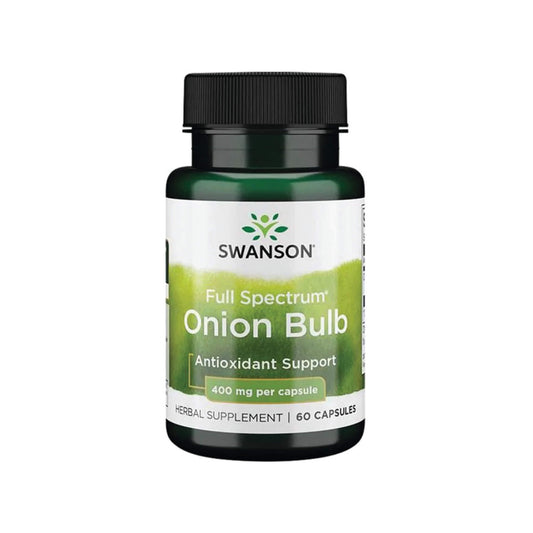 Swanson, Full Spectrum Onion Bulb, 400 mg - 60 Capsules