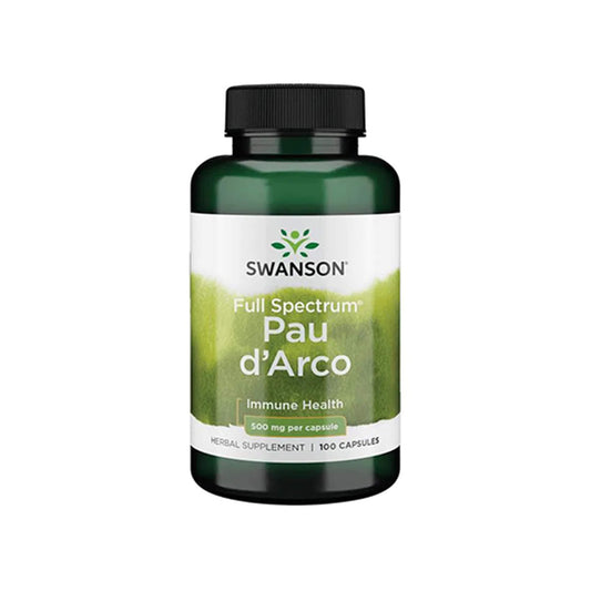 Swanson, Full Spectrum Pau d'Arco, 500 mg - 100 Capsules