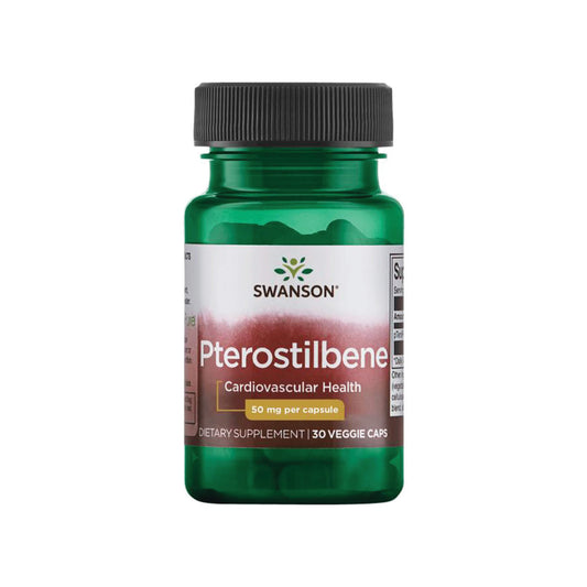 Swanson Pterostilbene, 50 mg - 30 Veg Capsules