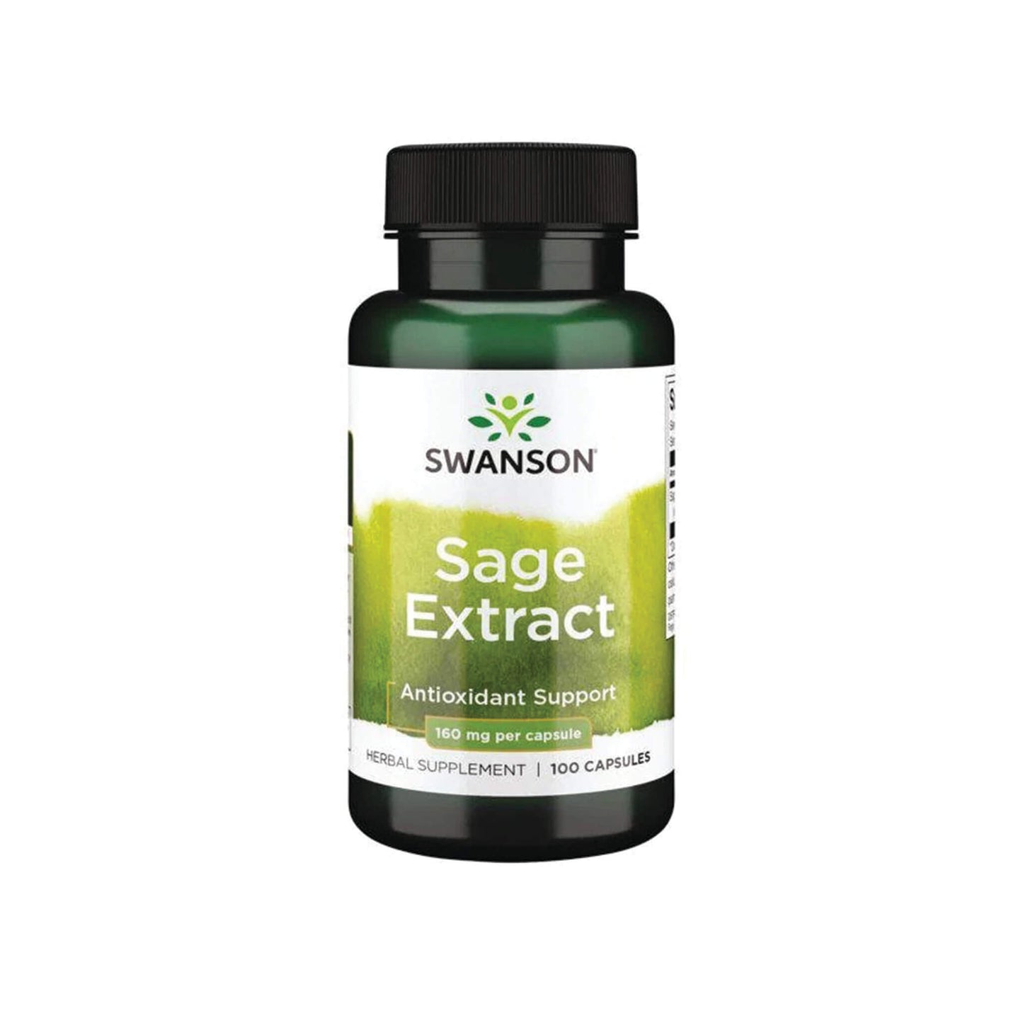 Swanson, Sage Extract, 160 mg - 100 Capsules