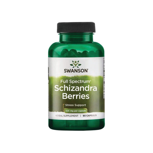 Swanson, Full Spectrum Schizandra Berries, 525 mg - 90 Capsules