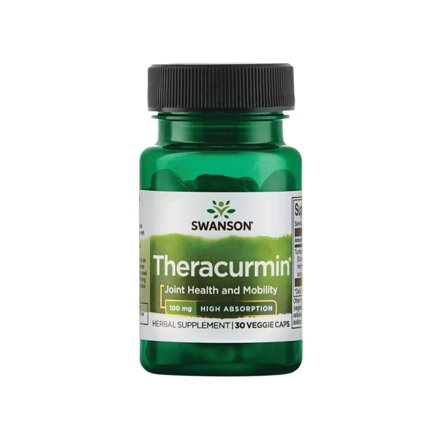 Swanson, Theracurmin, 100 mg High Absorption - 30 Veg Capsules