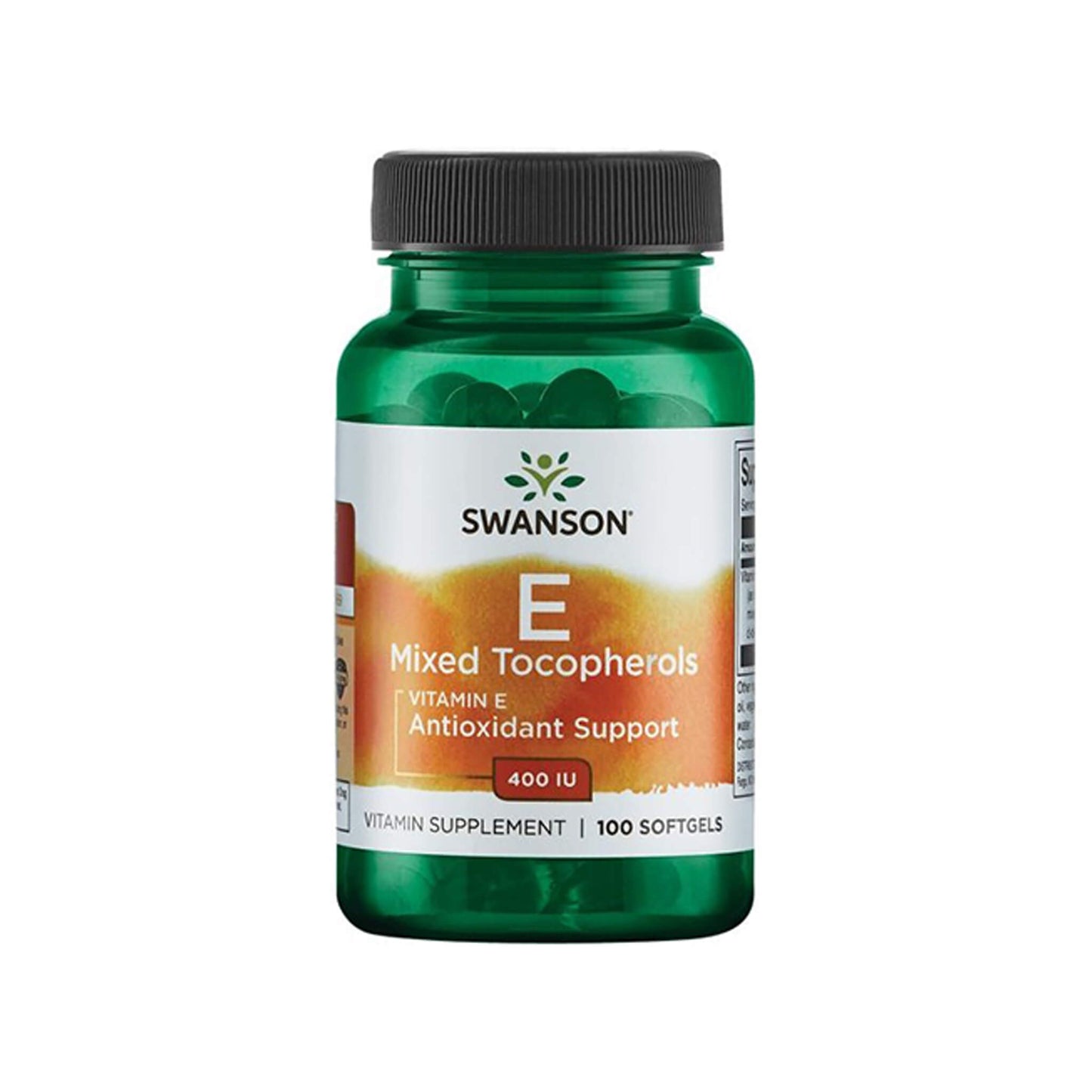 Swanson, Vitamin E Mixed Tocopherols, 400 IU - 100 Soft Gel – Suppist