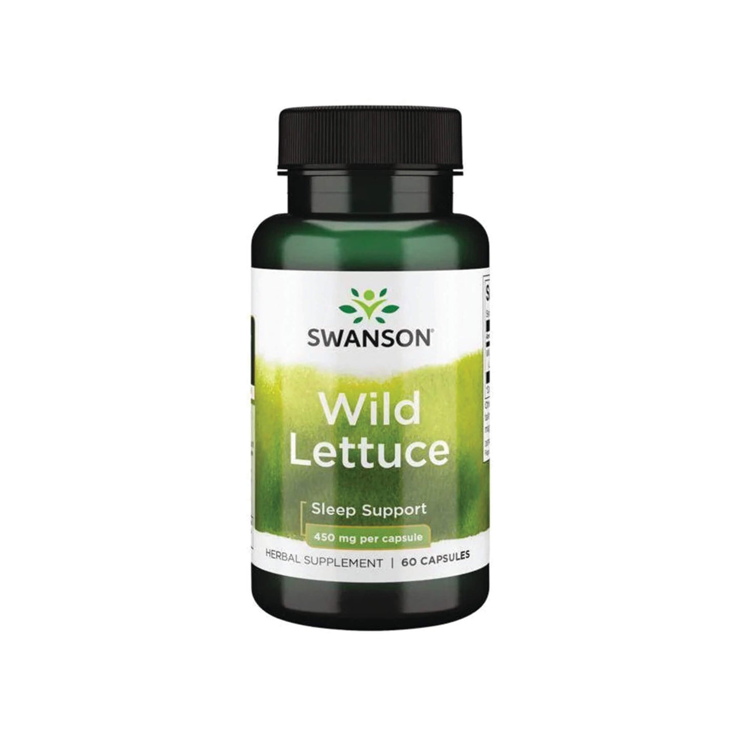 Swanson, Wild Lettuce, 450 mg - 60 Capsules