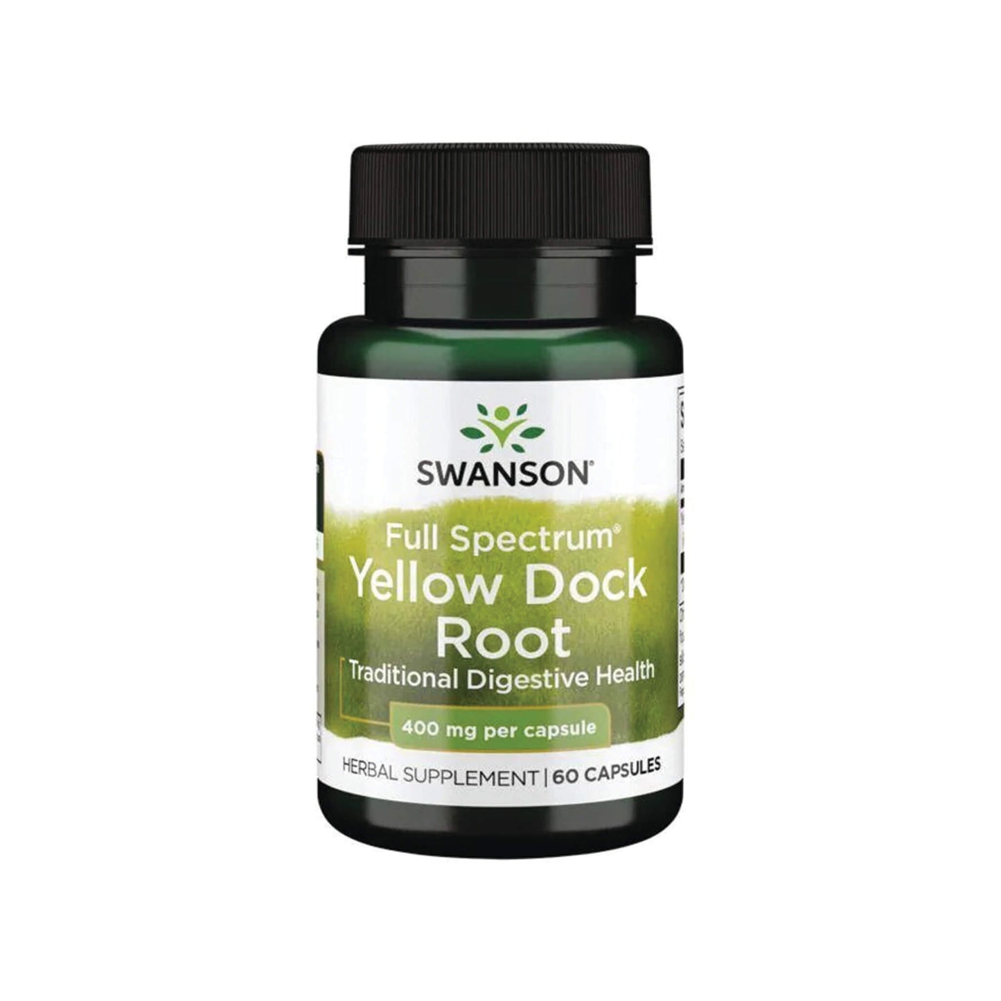Swanson, Full Spectrum Yellow Dock Root, 400 mg - 60 Capsules