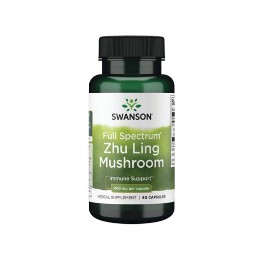 Swanson, Full Spectrum Zhu Ling Mushroom, 400 mg - 60 Capsules