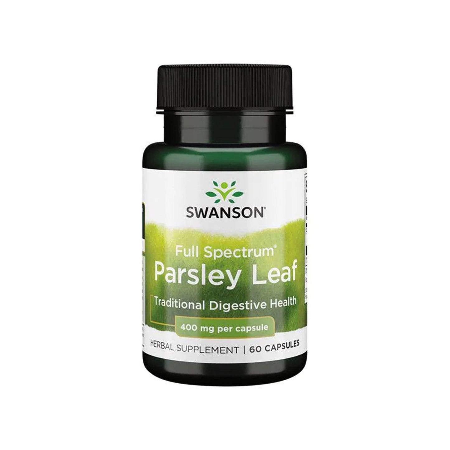 Swanson, Full Spectrum Parsley Leaf, 400 mg - 60 Capsules