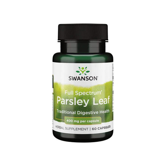 Swanson, Full Spectrum Parsley Leaf, 400 mg - 60 Capsules