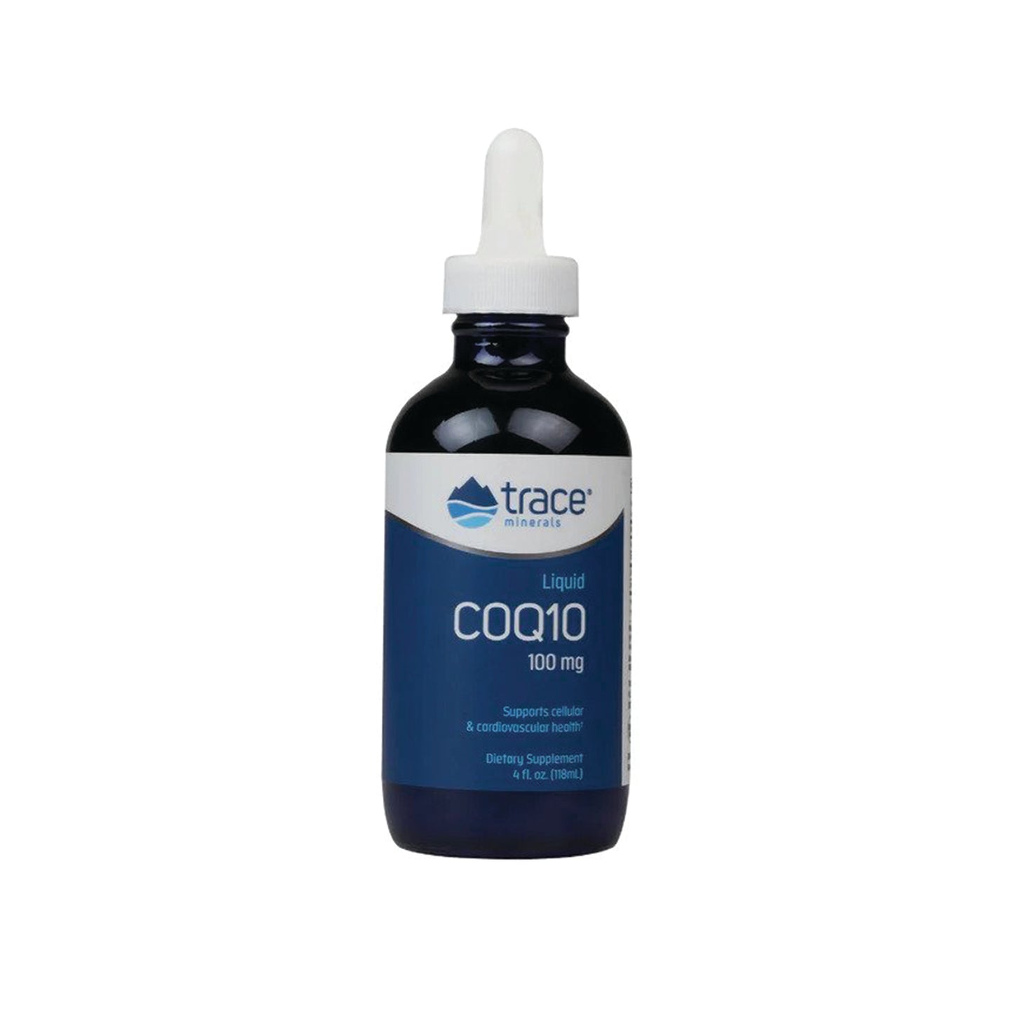 Trace Minerals, Liquid CoQ10, 100mg - 118ml