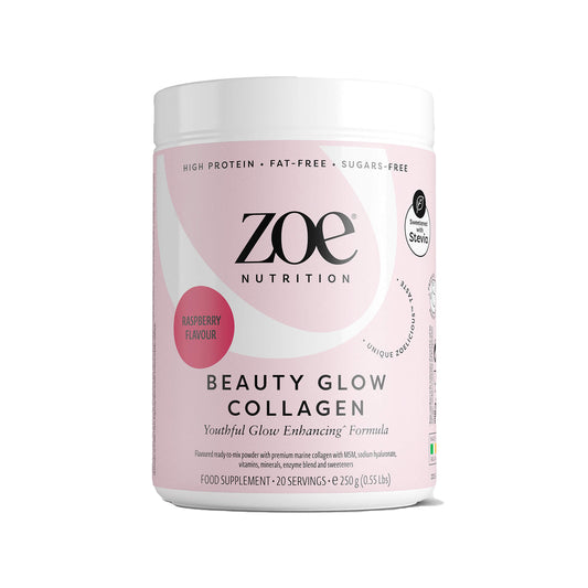 Zoe Nutirtion, Beauty Glow Collagen, Raspberry - 250 Grams