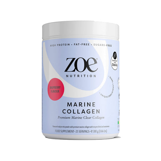 Zoe Nutrition, Marine Collagen, Raspberry - 300 Grams