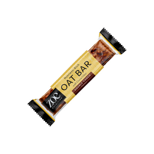 Zoe Nutrition, Oat Bar, Double Choco - 18 x 65g