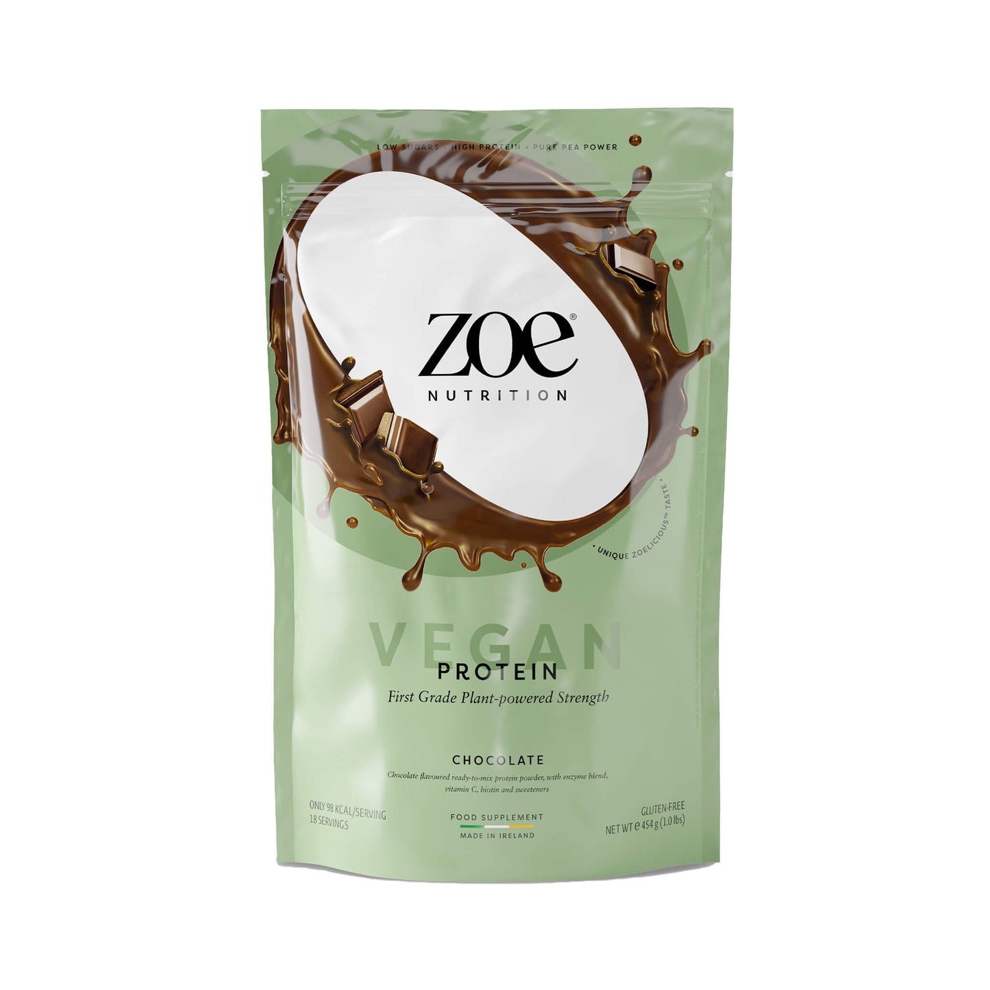 Zoe Nutrition, Vegan Protein - 454 Grams