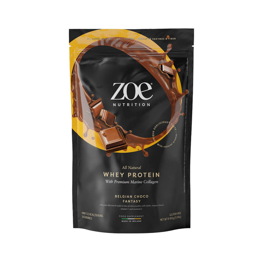 Zoe Nutrition, Whey Protein with Premium Marine Collagen - 454 Grams