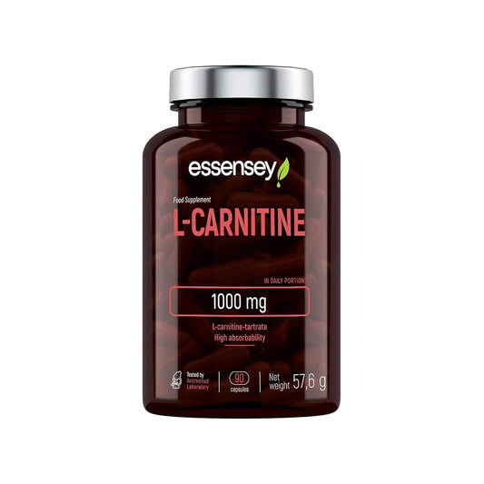 Essensey, L-Carnitine, 1000 mg - 90 Capsules