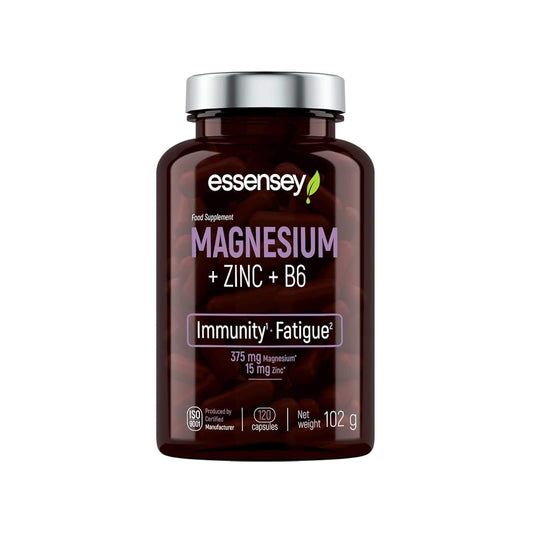 Essensey, Magnesium + Zinc + B6 - 120 Capsules