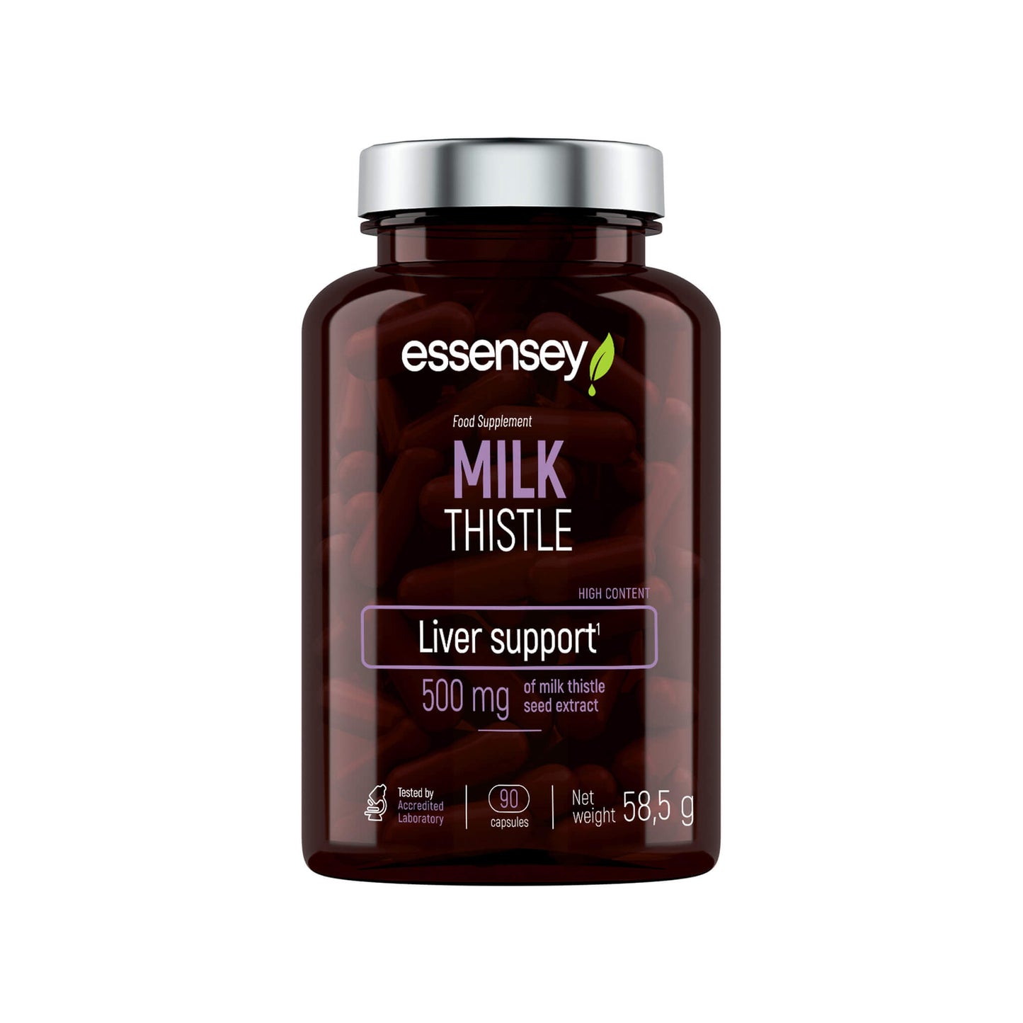 Essensey, Milk Thistle, 500 mg - 90 Capsules