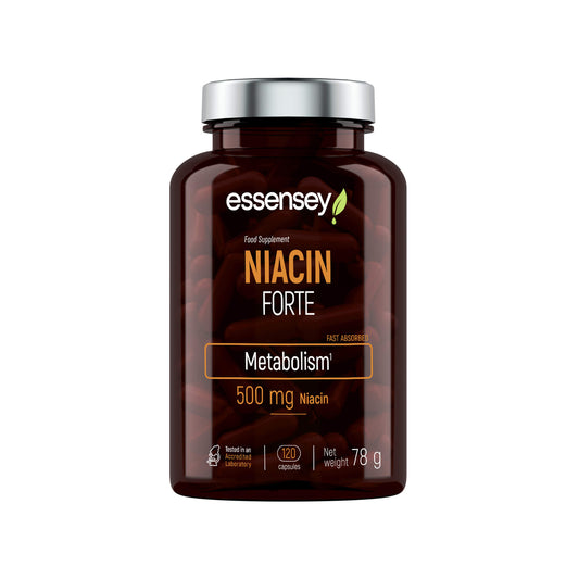 Essensey, Niacin Forte (B3), 500 mg - 120 Capsules