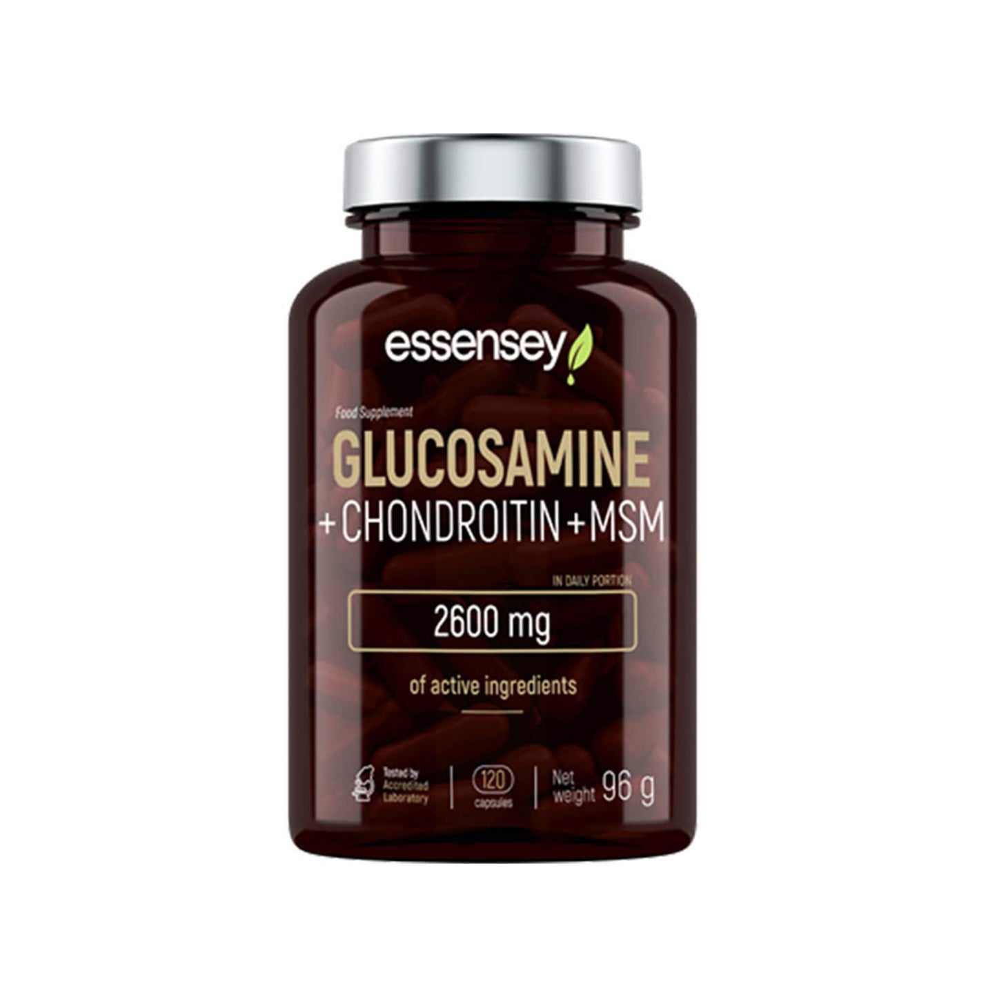 Essensey, Glucosamine + Chondroitin + MSM - 120 Capsules