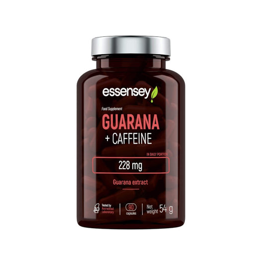 Essensey, Guarana + Caffeine - 90 Capsules