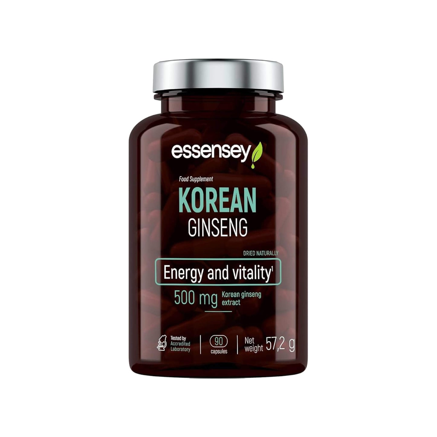 Essensey, Korean Ginseng, 500 mg - 90 Capsules