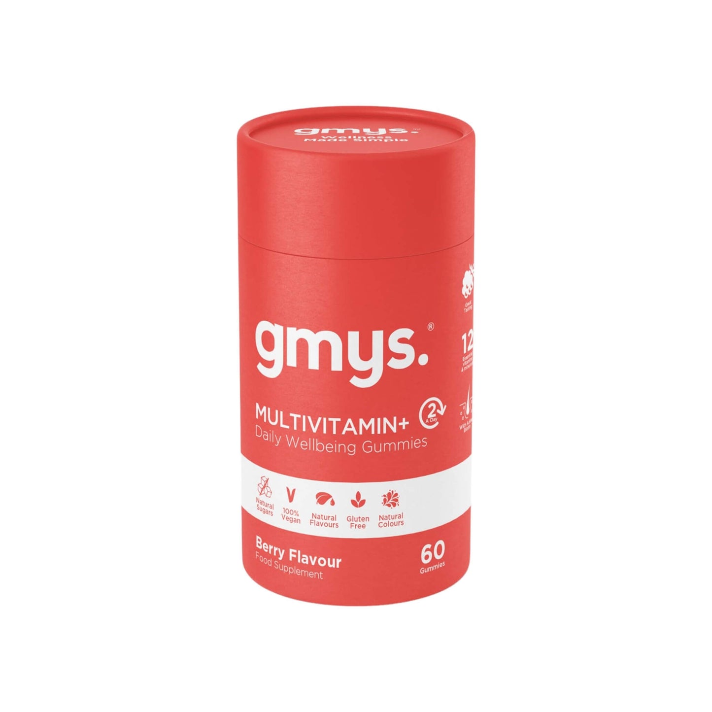 gmys, Immunity Gummies, Berry - 60 Gummies